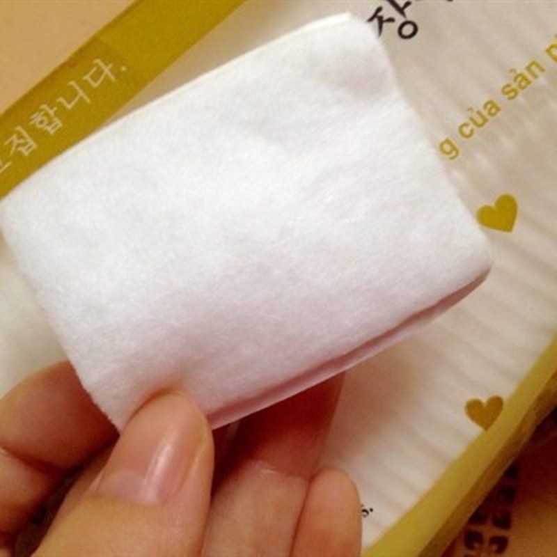 Bông tẩy trang cao cấp Hoamis Pad Makeup Cotton