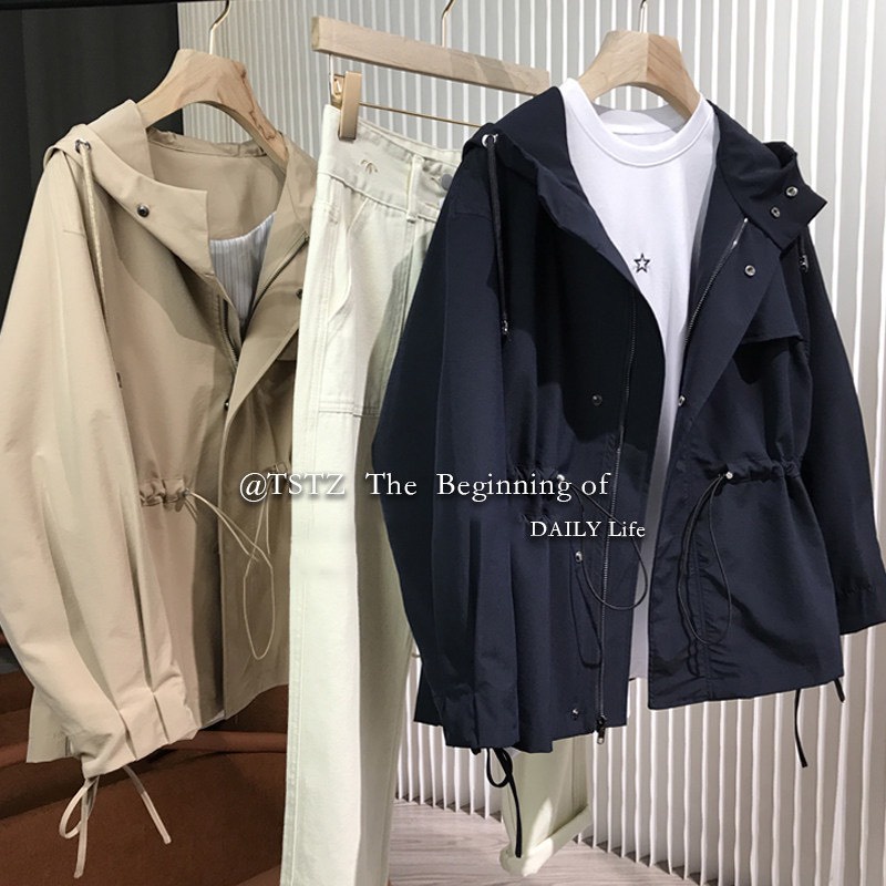 Áo khoác trendcoat dáng ngắn