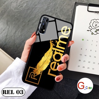 Ốp lưng kính 3D Realme 7