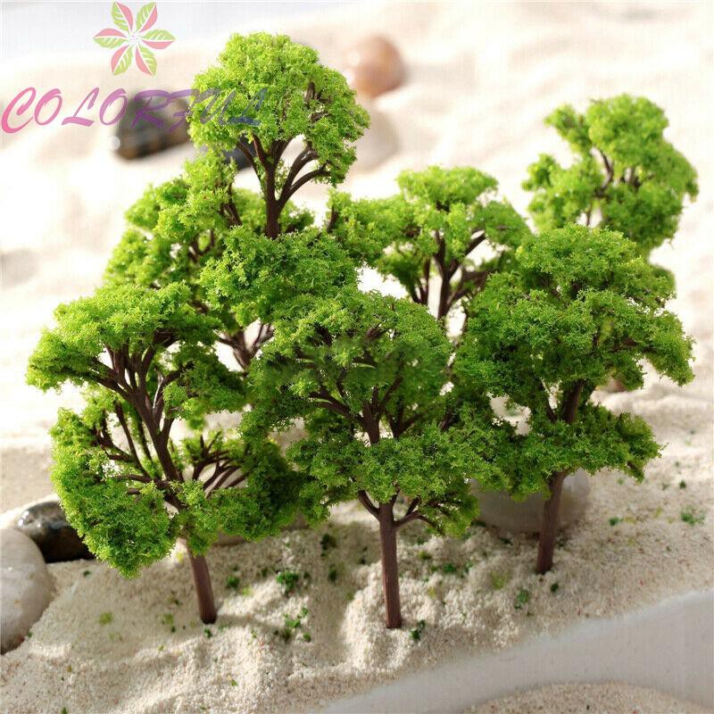 Set 10 mô hình cây giả trang trí