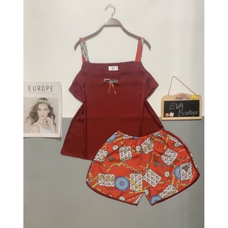 Bộ ngủ nữ lụa satin 2 dây bigsize 40-80kg