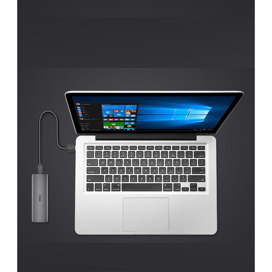 Ổ CỨNG SSD DI ĐỘNG SSK 512GB TYPE-C 3.0 | BigBuy360 - bigbuy360.vn