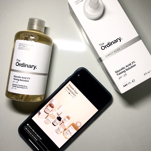 Toner The Ordinary Glycolic Acid 7% Toning Solution