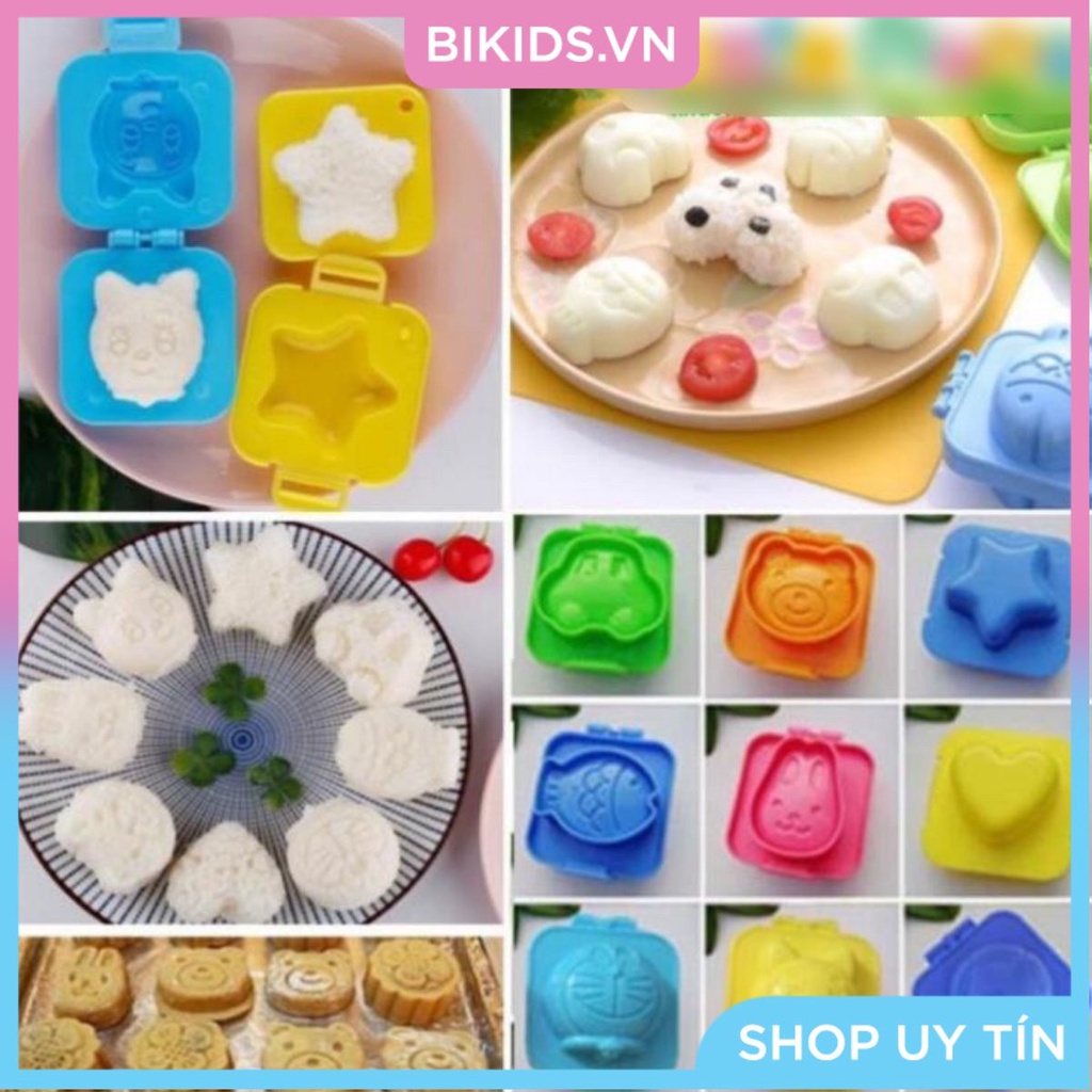 Khuôn bento đa năng làm cơm, bánh, đậu hũ non - Cao cấp