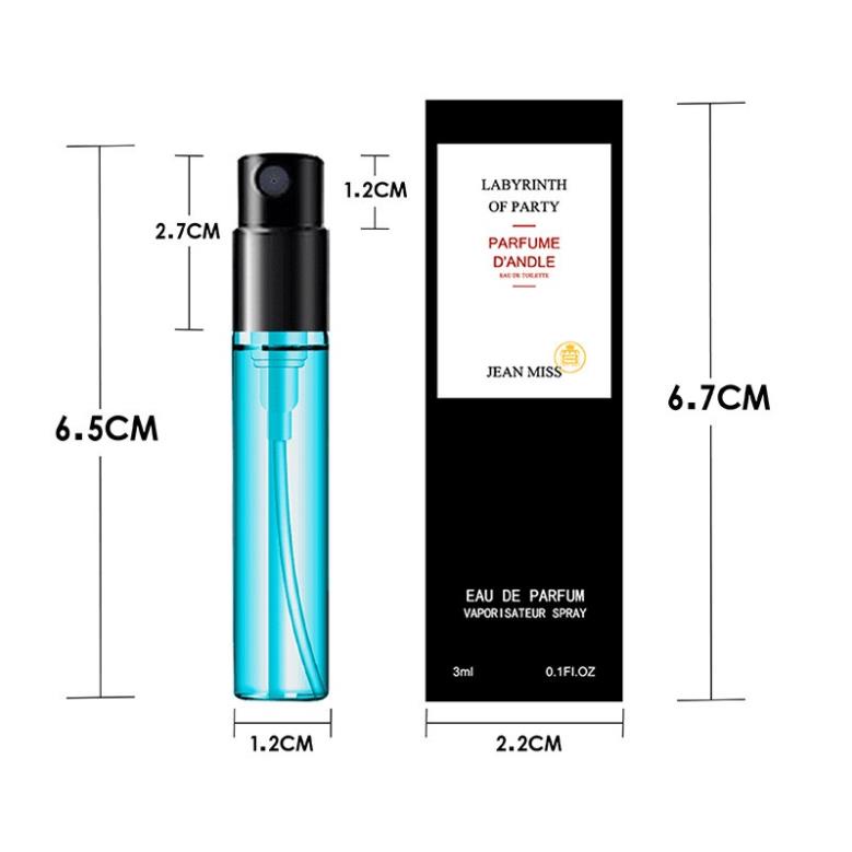 Mẫu Thử Nước Hoa Mini 3ml Hương Thơm Cho Nam Và Nữ J19