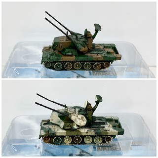 Bán lẻ - Mô hình quân sự tỉ lệ 1:144 Takara Tomy World Tank Museum Series 04 - JGSDF Type 87 Self-Propelled Anti-Aircraf