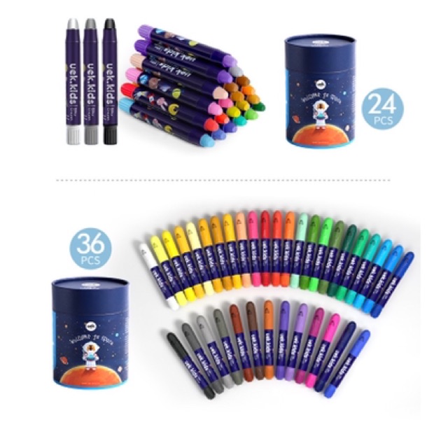 Bút Sáp Màu UEK Chính Hãng