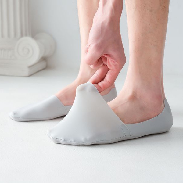 TẤT LƯỜI VỚ LƯỜI INVISIBLE SOCK CHO NAM CHẤT LIỆU COTTON SILK CAO CẤP KHỬ MÙI KHÁNG KHUẨN CHỐNG HÔI CHÂN