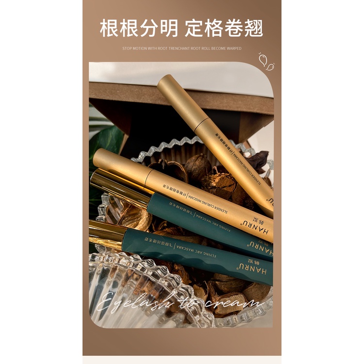 Mascara Màu Đen Chống Thấm Nước Chuốt Cong Mi