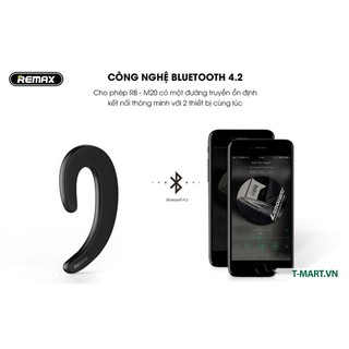 Tai nghe Bluetooth dẹt siêu mỏng Remax RB - T20