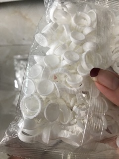 Nhẫn đựng mực, đựng keo nối mi