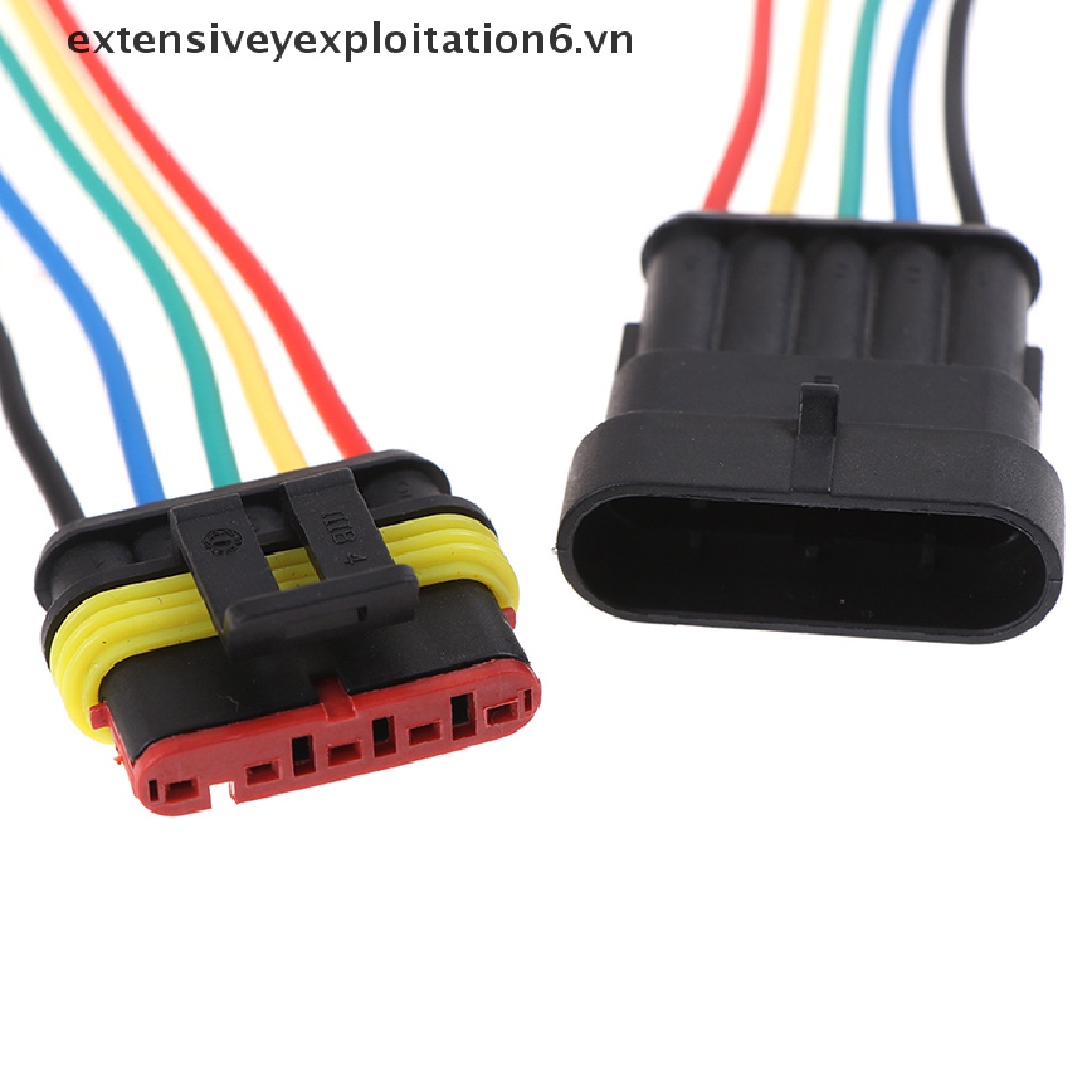 Đầu nối dây tự động 1 / 2 / 3 / 4 / 5 / 6pin chống nước cho xe hơi