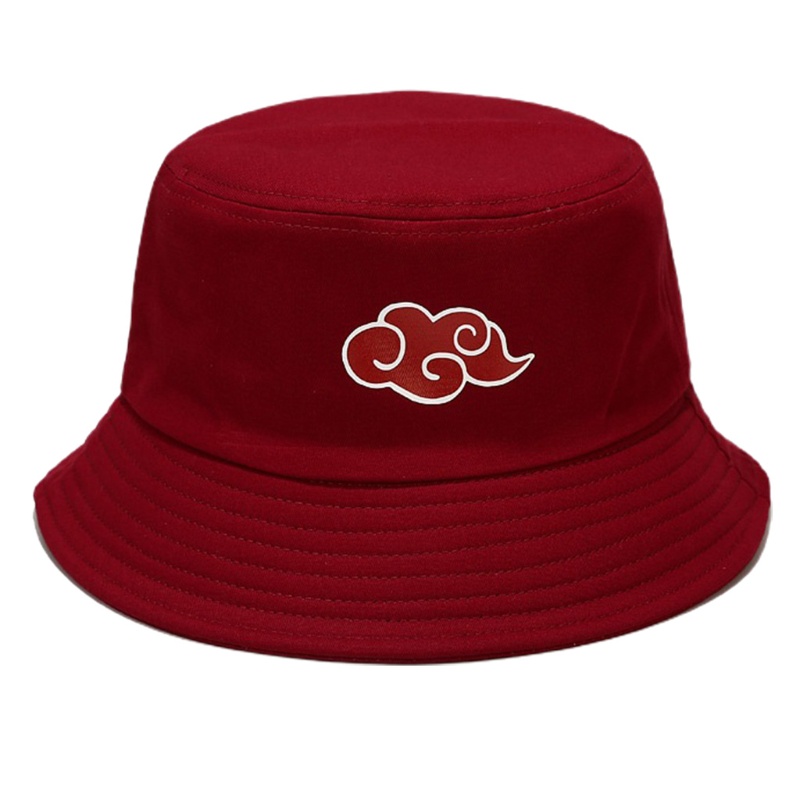 Nón Tai Bèo Cotton Chống Nắng In Hình Đám Mây Hoạt Hình Whi Auspicious