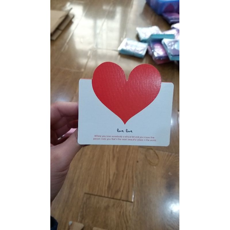 Thiệp trái tim