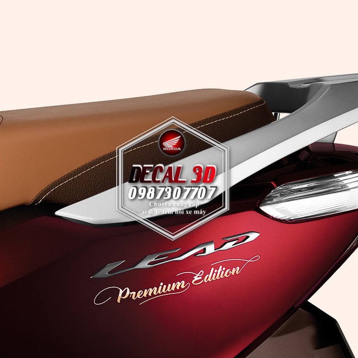 Tem nổi Honda lead 2019 hàng chính hãng màu bạc