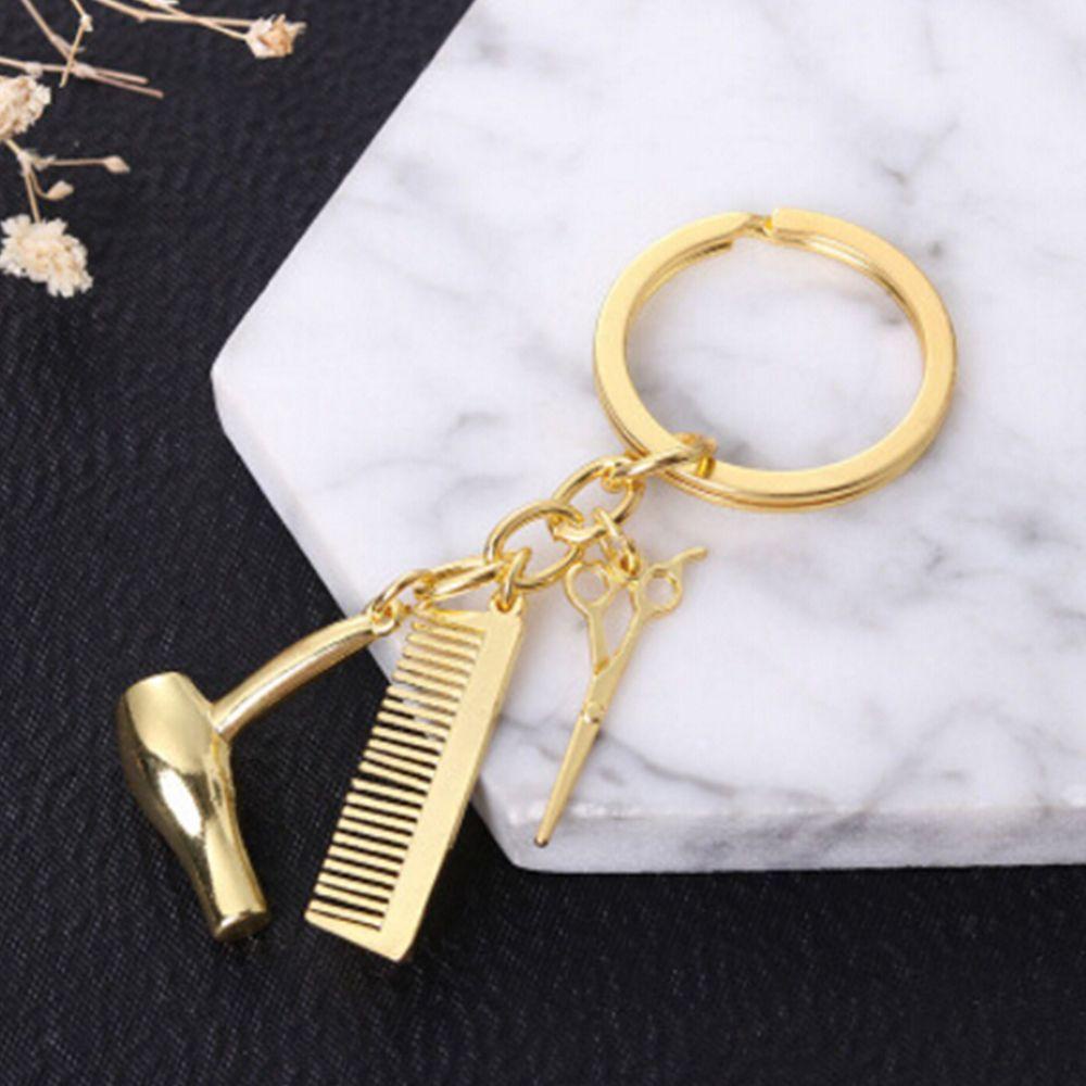 Móc Khóa Hình Kéo Và Kéo Cắt Tóc Thời Trang