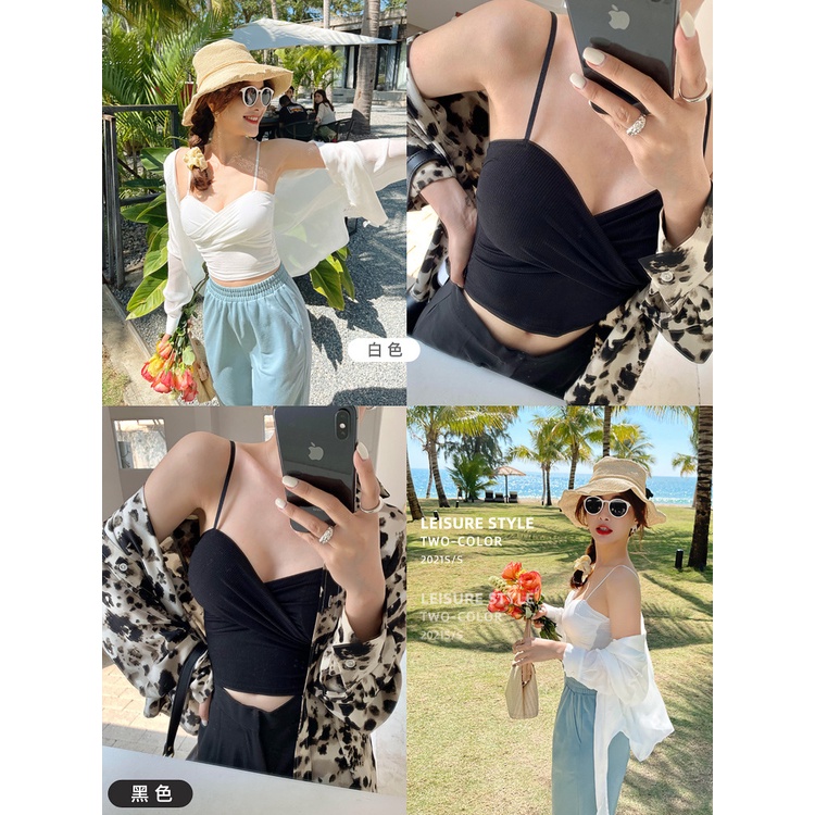 Áo Hai Dây Có Đệm Ngực D0308 Quyến Rũ Cho Nữ