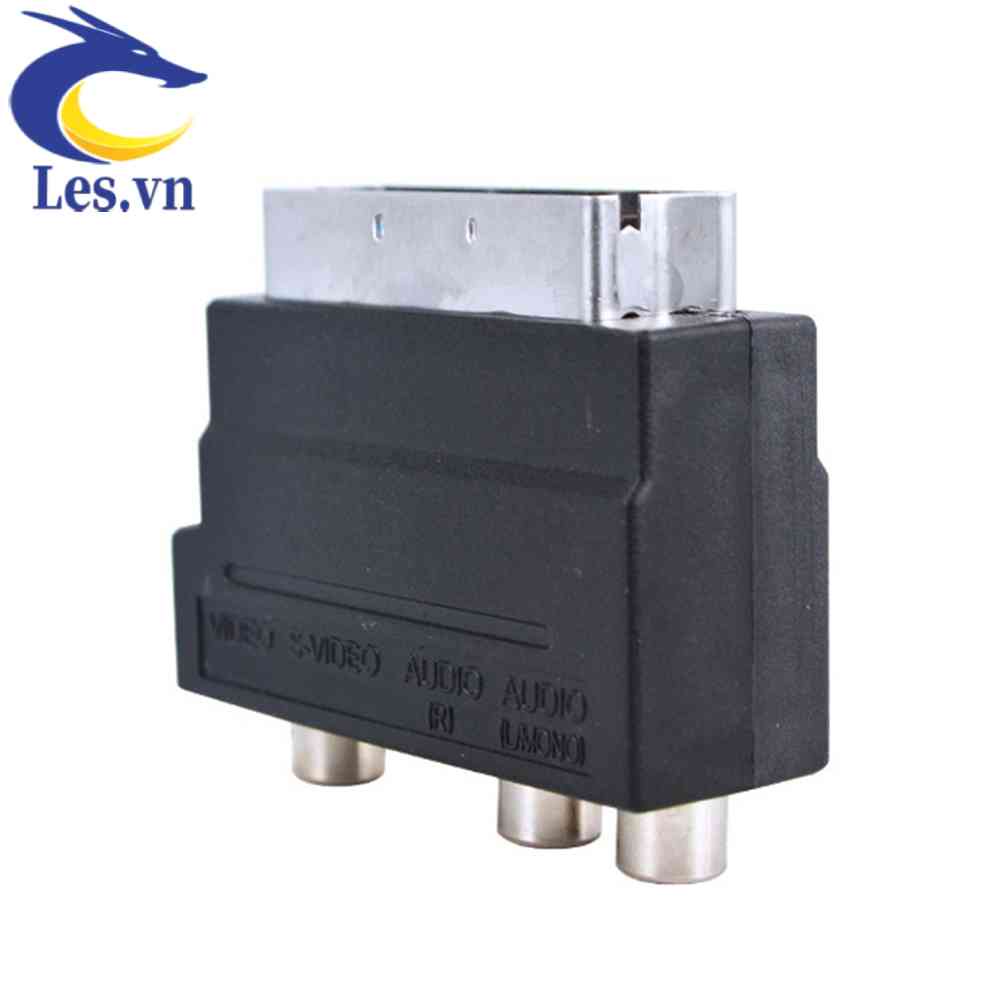Bộ ChuyểN ĐổI Âm Thanh / Video AV S-Video Từ ĐầU CắM 21Pin SCART Sang Lỗ Cắ