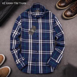 Áo Sơ Mi Kẻ Nam Dài Tay BBR Chất Cotton Đẹp Dáng Slimfit Công Sở, Lịch Sự, Sang Trọng, Trẻ Trung