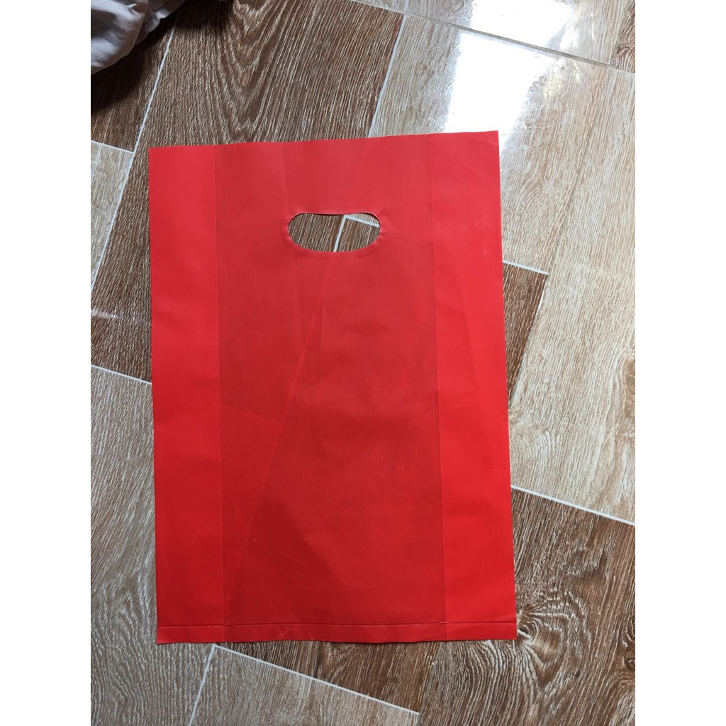5kg Túi nilon HD đỏ Thiên Long - Túi nilon giá rẻ, sử dụng gói hàng online, ghi chú số lượng các size