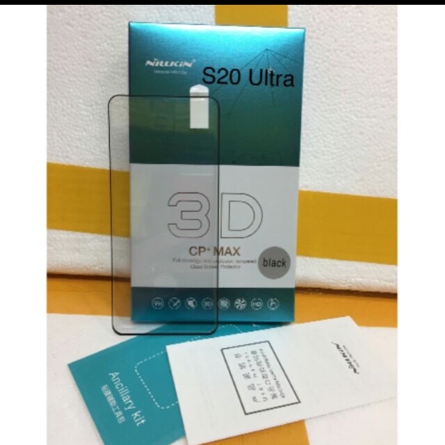 Dán full màn chính hãng nillkin 3D CP+ Max cho S20 Ultra