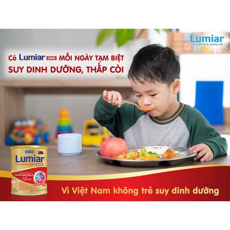 Sữa Lumiar gain. Lumiar grow. Lumiar Baby lon 900g