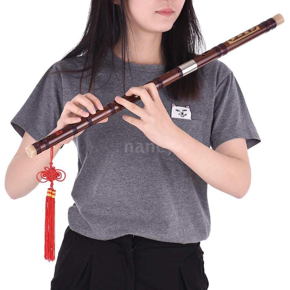 Nhạc cụ sáo Tàu truyền thống Trung Quốc tông đô trưởng làm bằng tre cho người mới học và chuyên gia