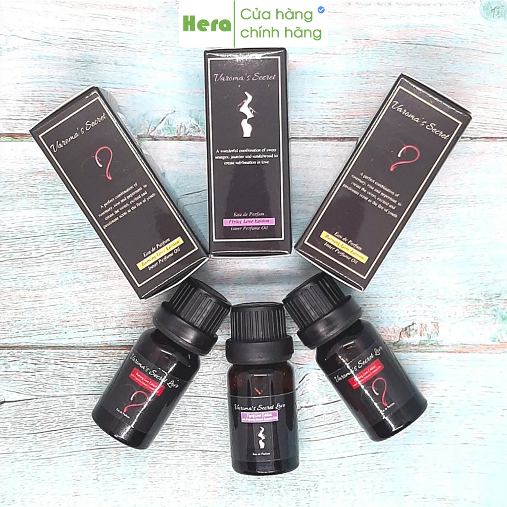 Nước hoa vùng kín chính hãng Varoma’s Secret 10ml hương thơm nồng nàn quyến rũ châu Âu