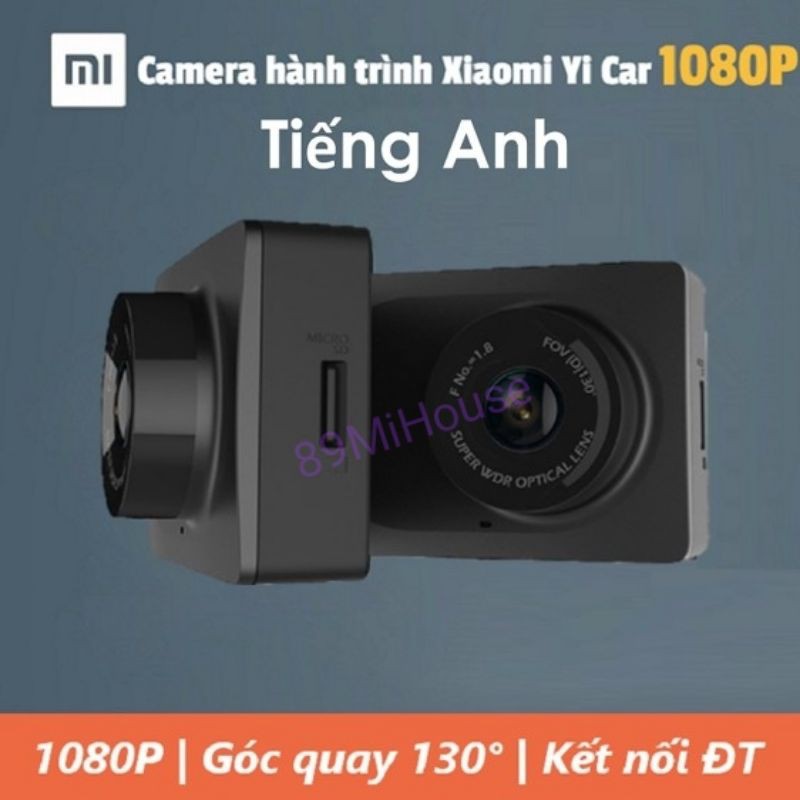 Camera hành trình xe hơi Xiaomi Yi Dash Camera 1080P -Camera hành trình Xiaomi Yi car DVR