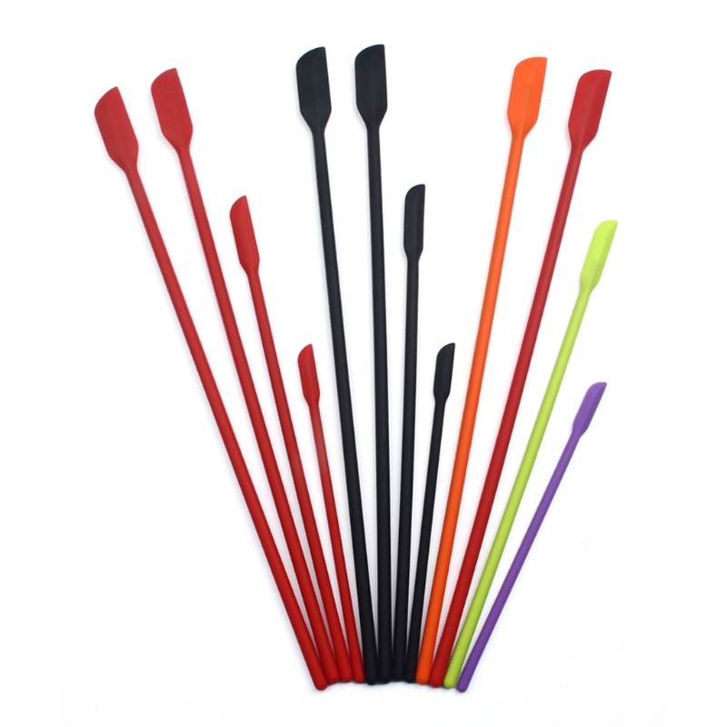 Thìa Nhỏ Bằng Silicon Mỏng 3 Kích Cỡ Đa Ứng Dụng Cho Nhà Bếp