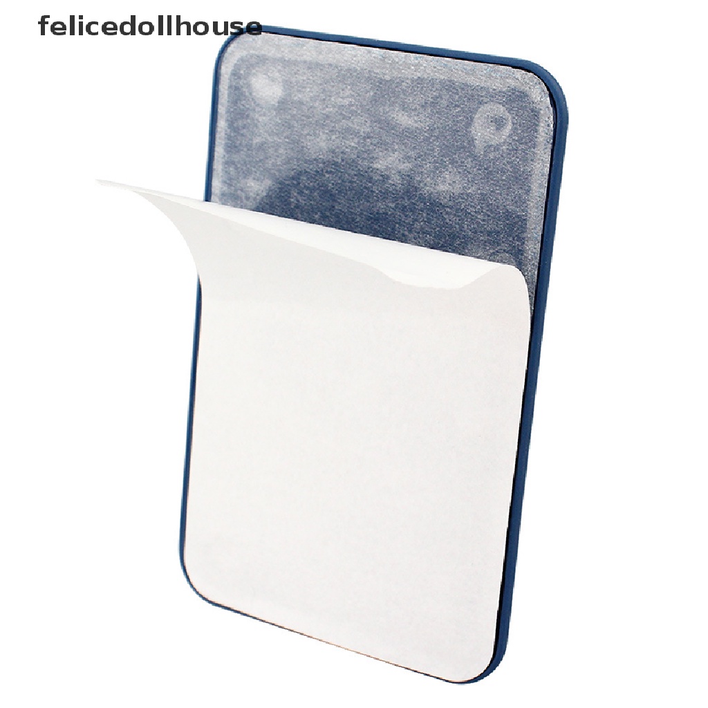 Bộ Ngăn Đựng Thẻ Bằng Silicon Dán Sau Điện Thoại