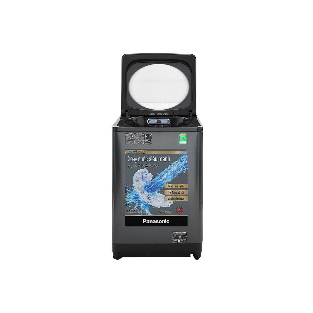 Máy giặt Panasonic Inverter 10.5 Kg NA-FD10AR1BV - Hiệu suất sử dụng điện 4.2 Wh/kg, 8 chương trình hoạt động