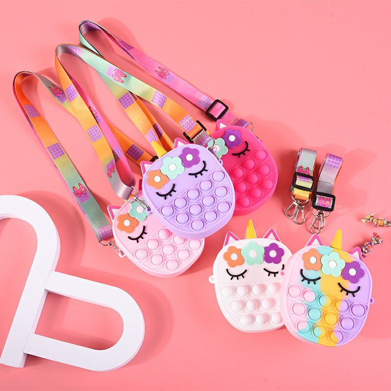 TÚI ĐEO POP IT DỄ THƯƠNG CHO BÉ NHIỀU MẪU