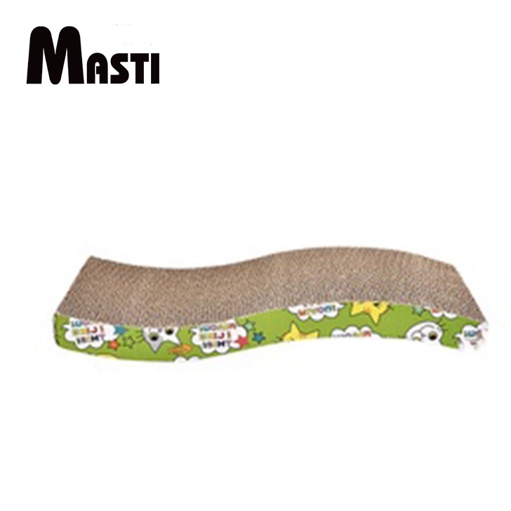 MASTI Bàn cào móng cho mèo kèm 1 túi cat nip - trụ cào mài móng cho mèo LI0159
