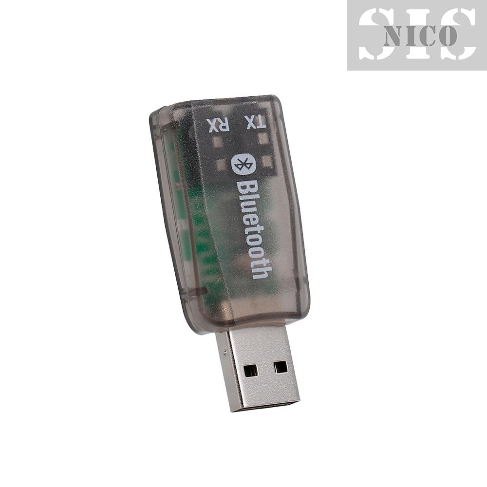 Thiết Bị Thu Phát Âm Thanh Bt-Tx5 2 Trong 1 Bt 5.0 Mini Không Dây Giắc Cắm 3.5mm
