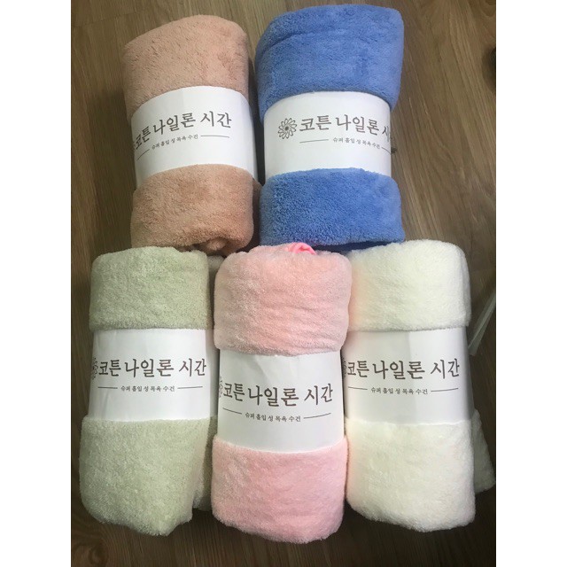 Khăn tắm TUYẾT XUẤT NHẬT siêu dày mịn _ Giá Bán Sỉ Lẻ