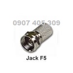 Jack BNC và F5 - Bộ đầu nối tín hiệu chuyên dùng cho camera lõi đồng, chịu nhiệt và chống nhiễu