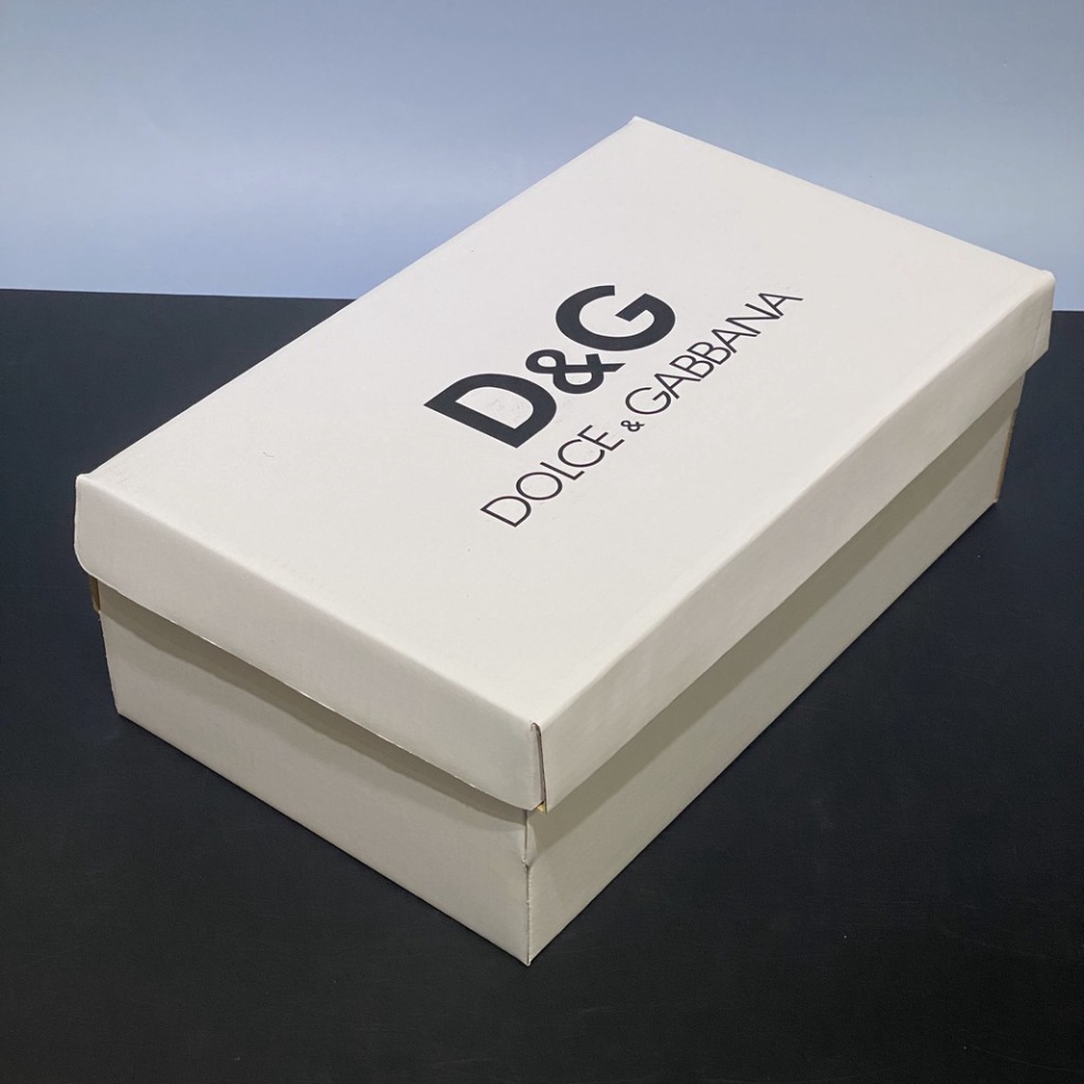 [Ảnh+Video thật] [COMBO] Hộp Giấy Carton đựng giày dép, Hộp mũ Dolce Gabbana DG + Bill thẻ + Giấy gói