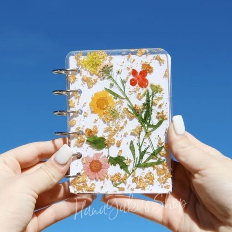 Khuôn làm bìa sổ (Notebook, Scrapbookbook) sáng tạo trong Resin handmade