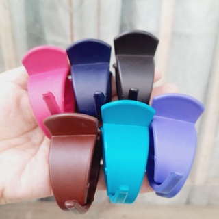 Kẹp tóc 2 răng nhám màu (như hình)