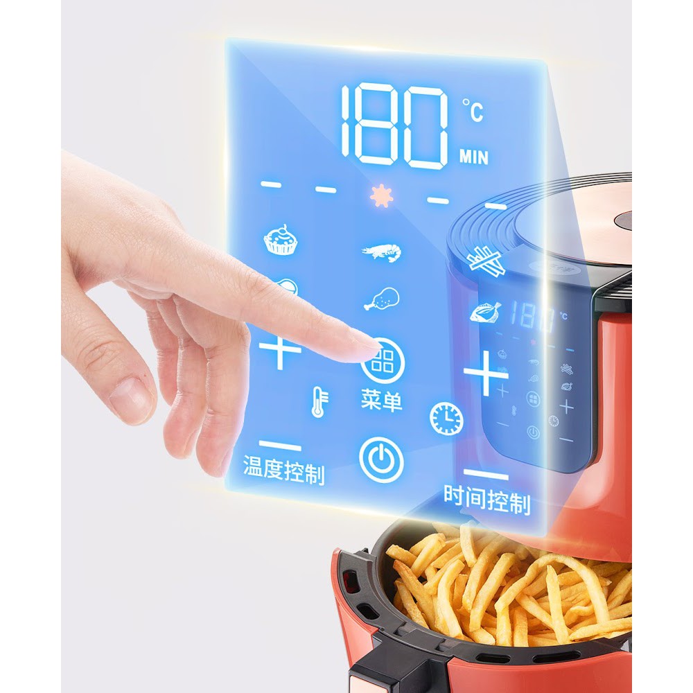 Nồi chiên không dầu 3.5L XIAOMI YOUBAN 5106TS Oil-Free Large-Capacity Air Fryer / Chính hãng - BH 12 tháng