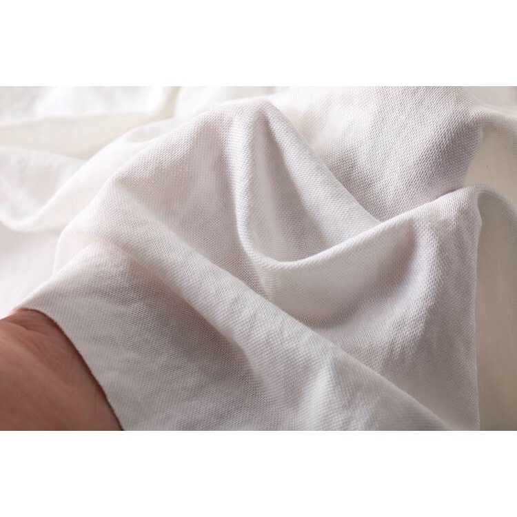 Đầm suông linen tay ngắn trẻ trung, chất vải linen mềm mát, thời trang phong cách Nhật Bản Da80