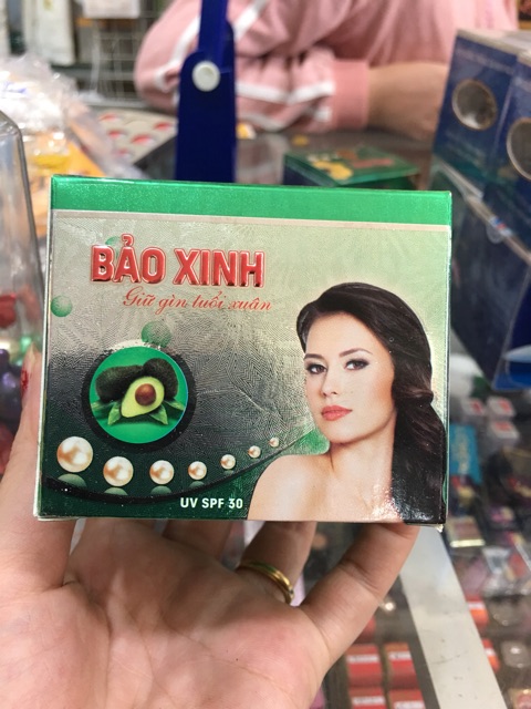 kem dưỡng trắng da ngăn ngừa nám( bảo xuân) bảo xinh 10g mỹ phẩm ngân anh