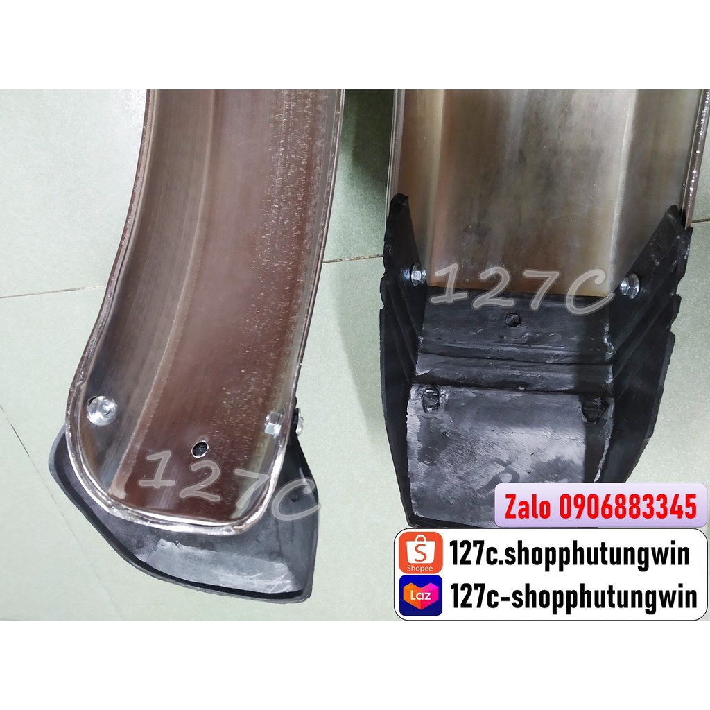 Cặp hến Chắn bùn dè trước + sau Win 100/ 125cc