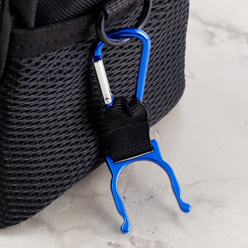 Móc Khóa Carabiner Bằng Hợp Kim Nhôm Chống Nước Chống Mòn Màu Sắc Ngẫu Nhiên Chuyên Dụng Cho Leo Núi / Hoạt Động Ngoài Trời