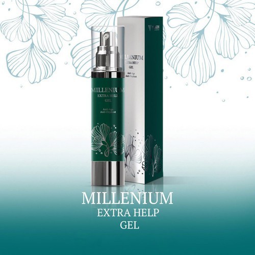 [ CHÍNH HÃNG ] - Gel MILLENIUM EXTRA HELP GEL dem4r, vision , tốt cho da - chai 50ml