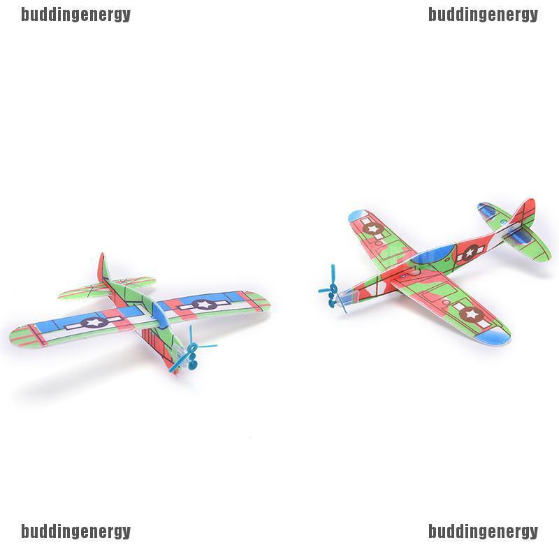 Set 12 Mô Hình Máy Bay Giấy Xốp Làm Thủ Công Độc Đáo