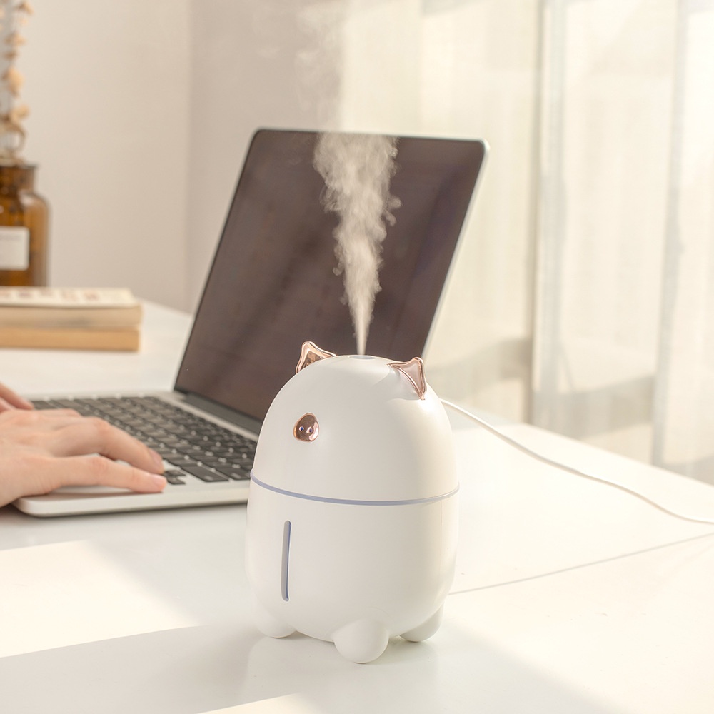 Máy phun sương tạo ẩm FNELSE có đèn LED sạc USB tiện dụng