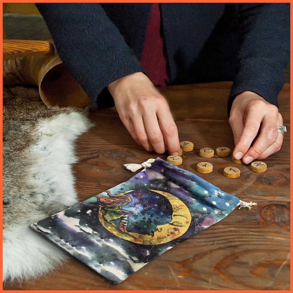 Túi Dây Rút Đựng Thẻ Bài Tarot Tiện Dụng