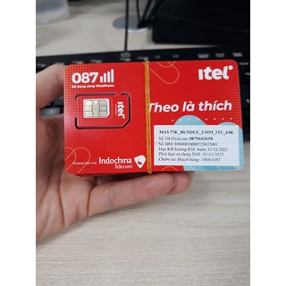 Sim Itel có sẵn 1GB tốc độ cao + đăng ký được gói MAY 3GB/ngày gọi miễn phí, sim MAY77 miễn phí tháng đầu